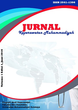 					Lihat Vol 1 No 1 (2016): JURNAL KEPERAWATAN MUHAMMADIYAH
				