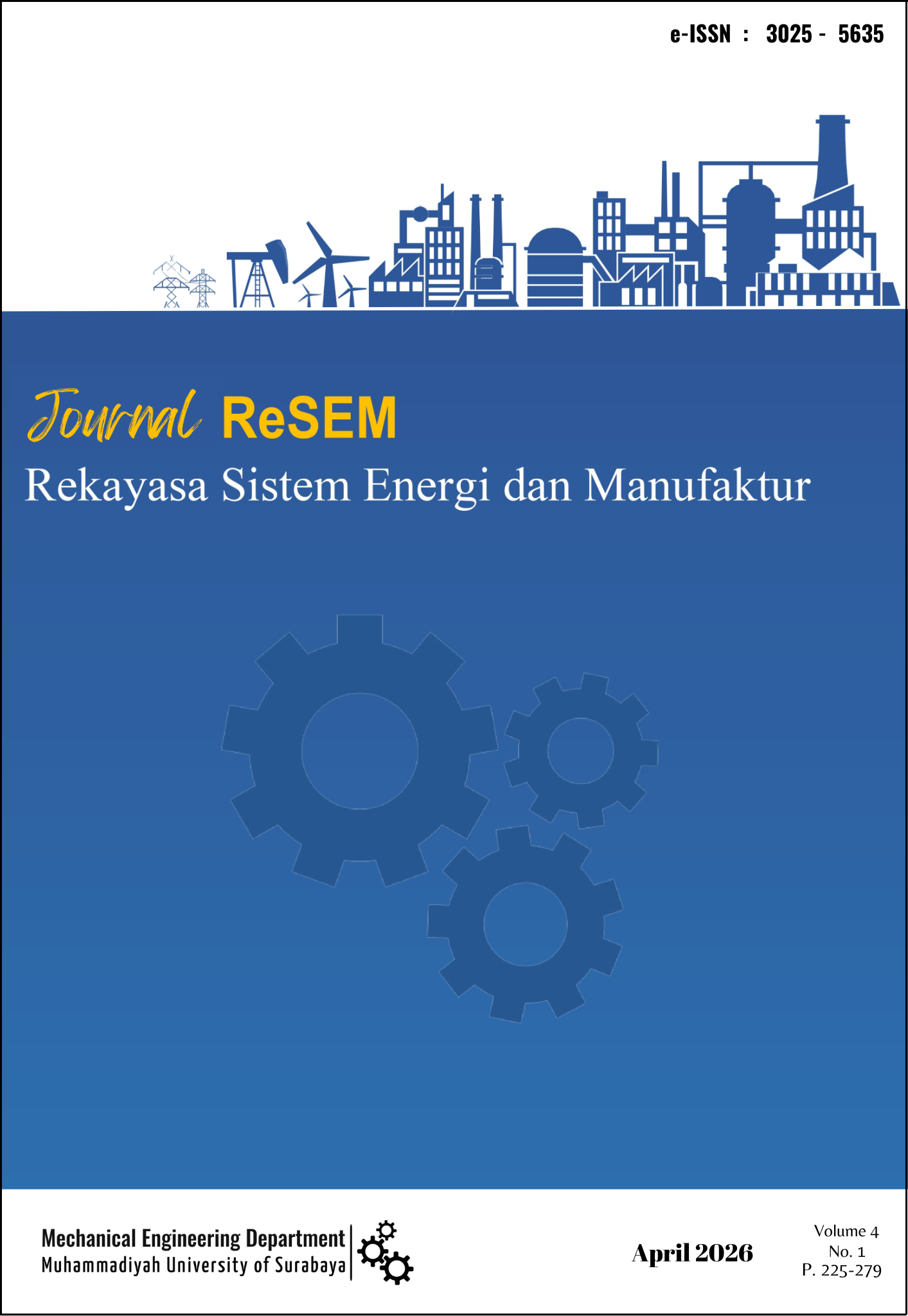 					Lihat Vol 4 No 1 (2026): Journal Rekayasa Sistem Energi dan Manufaktur
				