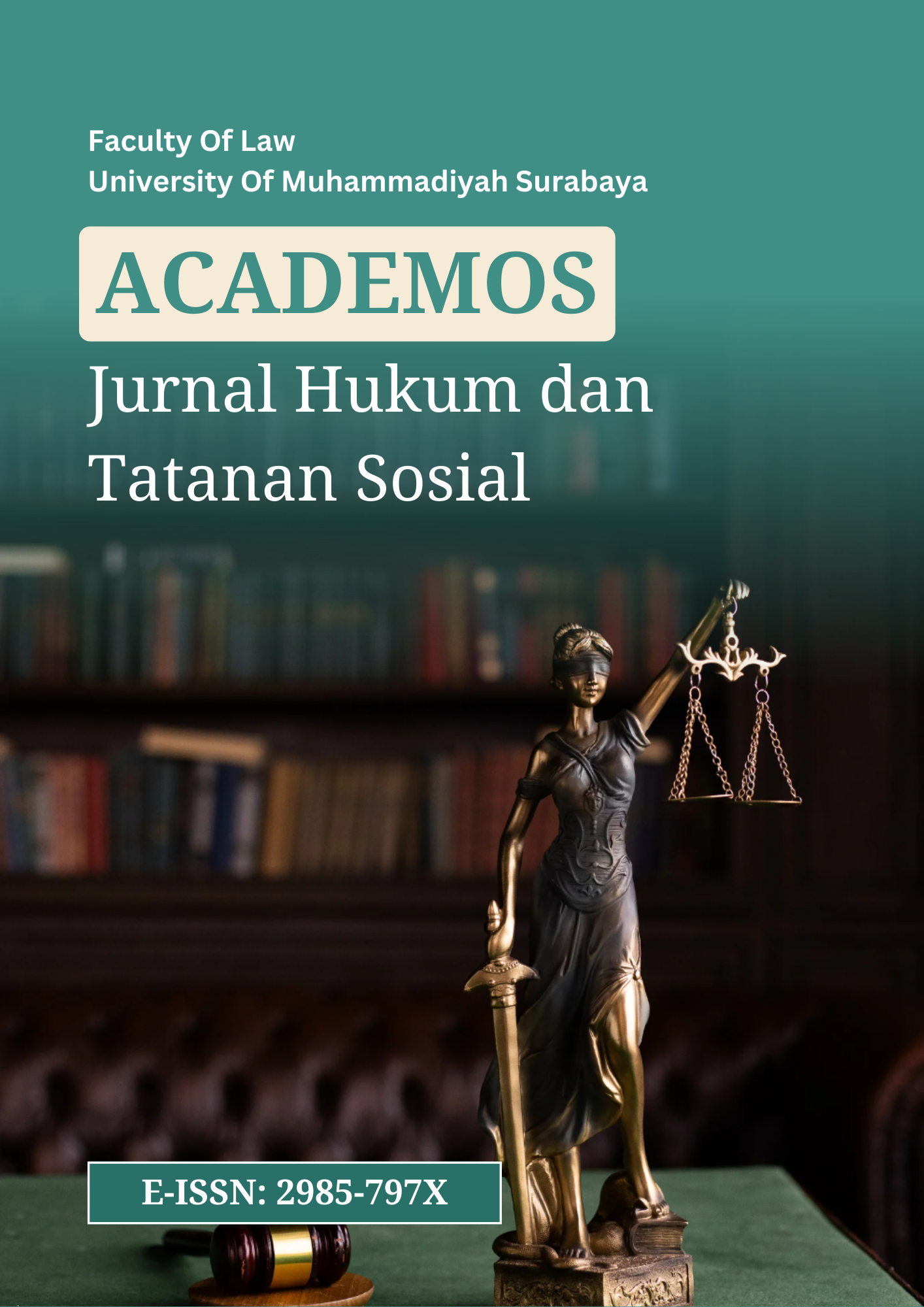 					View Vol. 4 No. 2 (2025): ACADEMOS Jurnal Hukum dan Tatanan Sosial
				